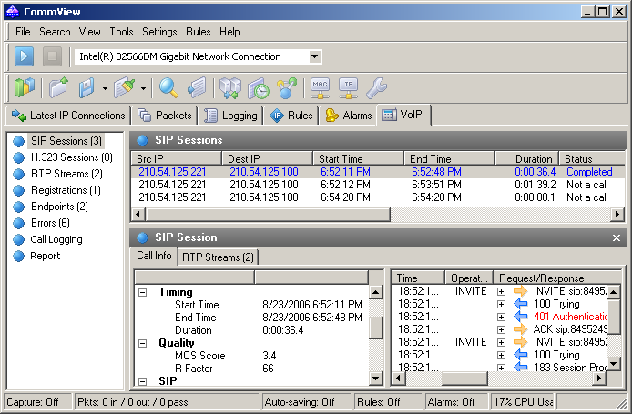 VoIP Analyzer