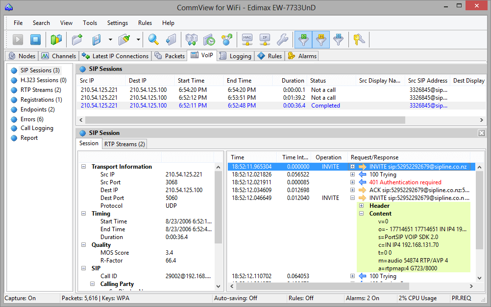 Wireless Network Analyzer And Monitor - Commview For Wifi